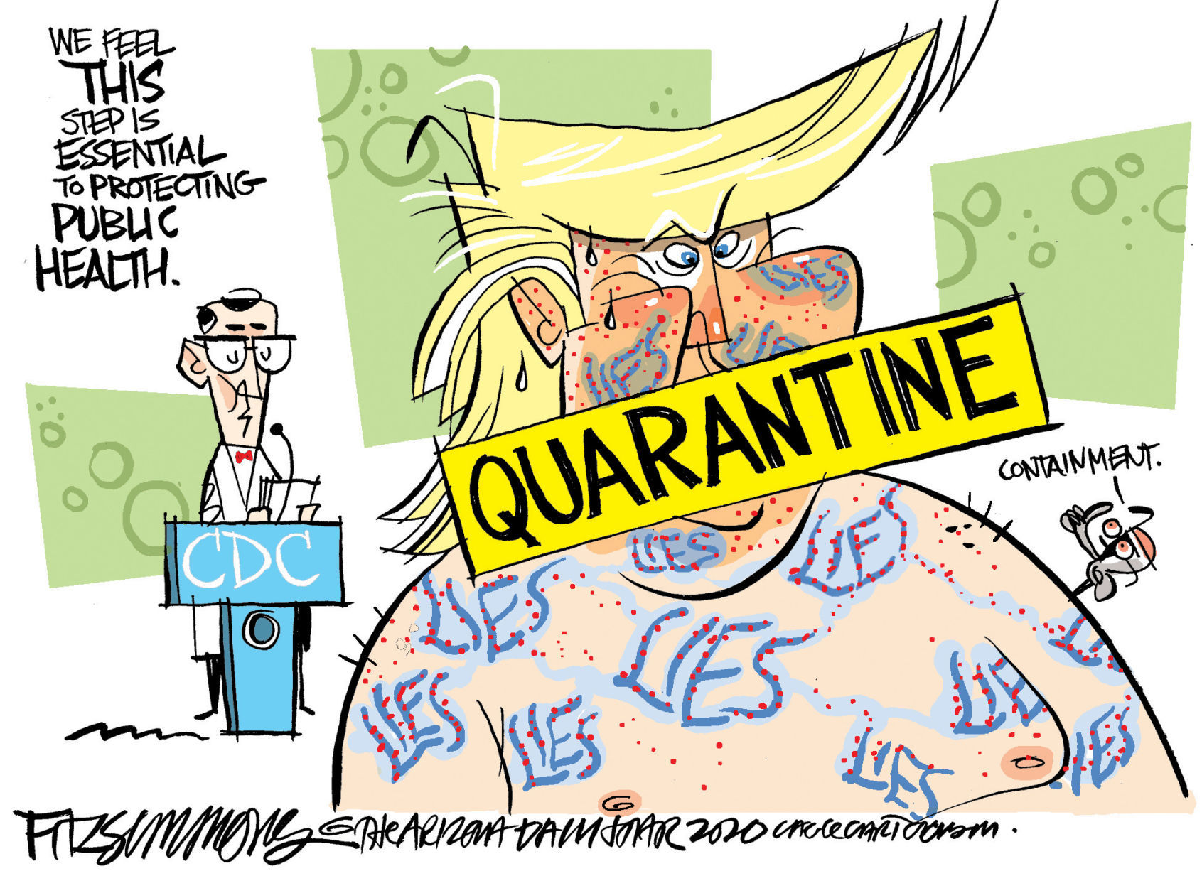 Daily Fitz Cartoon: Contagion